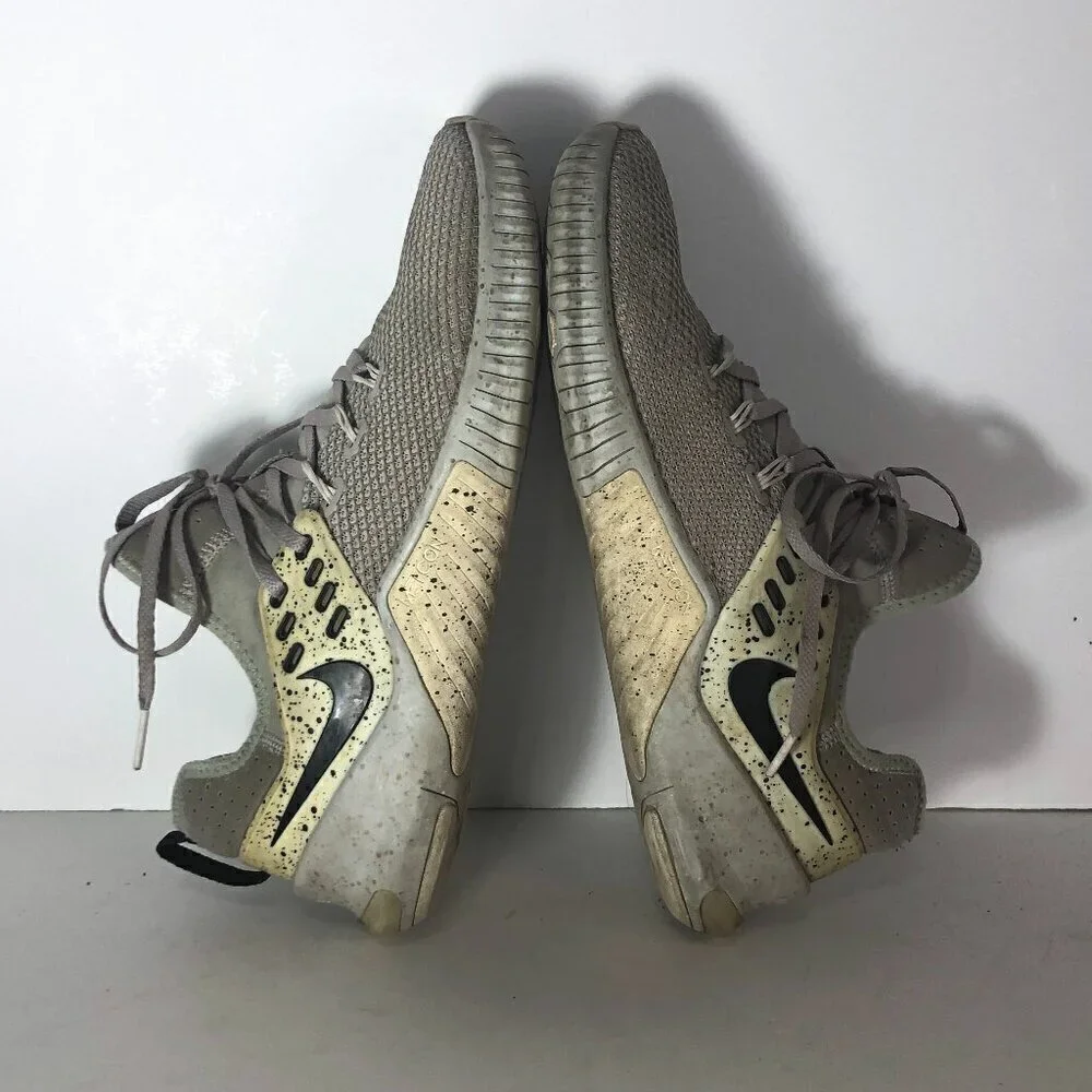 NIKE Free Sneakers Men's Size US 10 Gray Athletic Running Shoes AH8141-004
